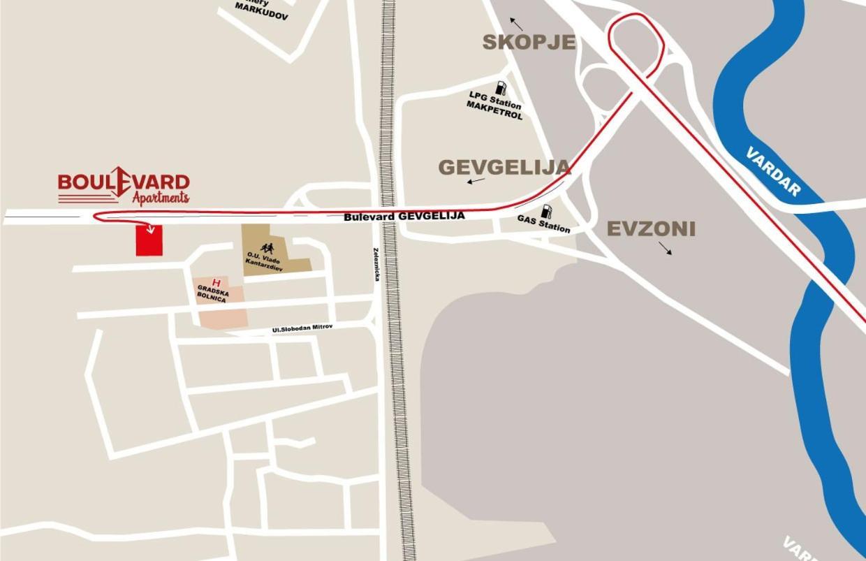 غيفيغليا Boulevard Apartments المظهر الخارجي الصورة